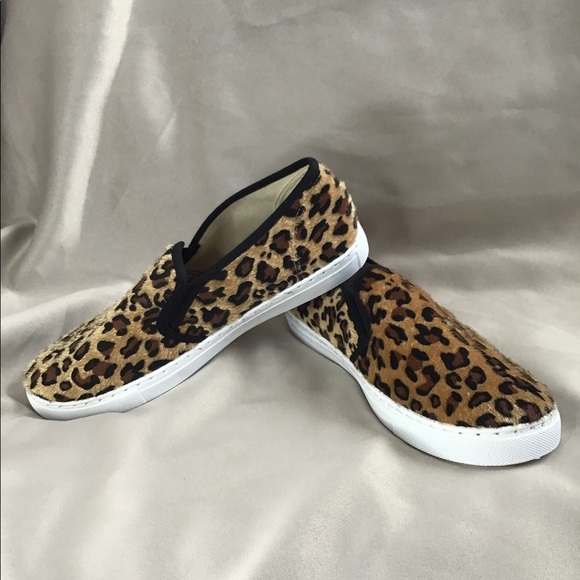 Anna Shoes - ANNA pony hair slip on sneakers NWOB